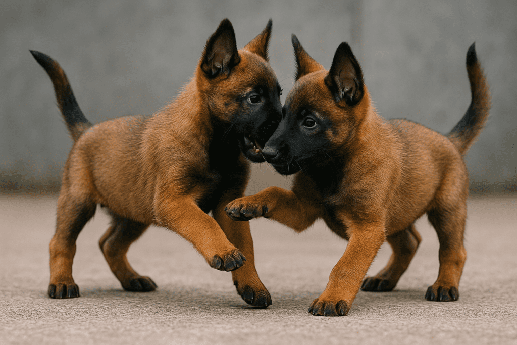 Belgian Malinois puppies